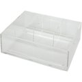 Hardware Resources Divided Acrylic Top Tray for Vanity Pullout VBPO-T01